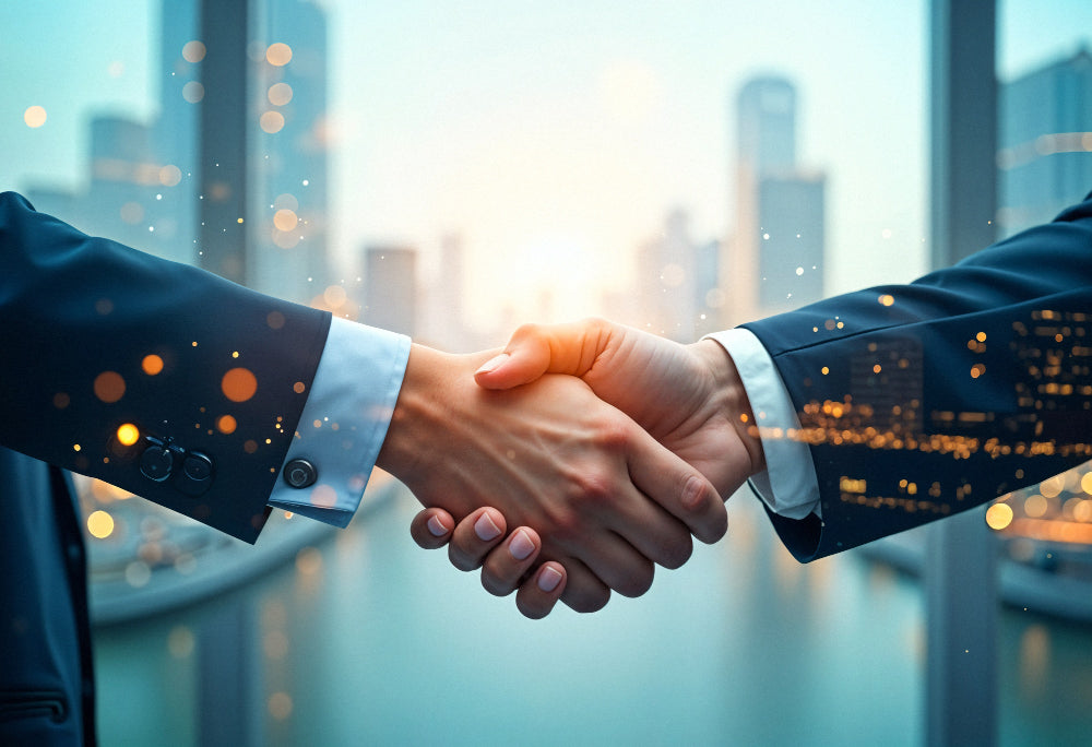 Partnership handshake