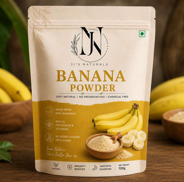 Banana Powder — J1's Naturals 100% natural, no preservatives