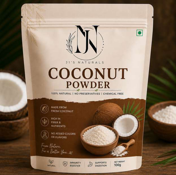 Coconut Powder — J1's Naturals 100% natural, no preservatives
